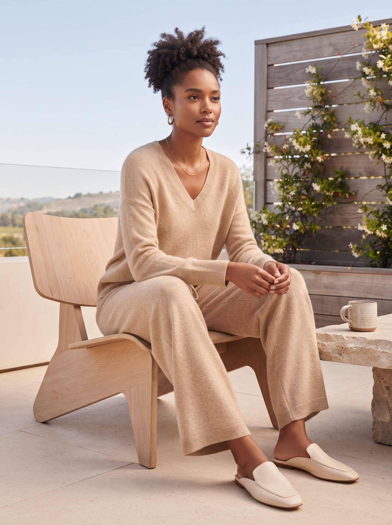 Cashmere Knit Set