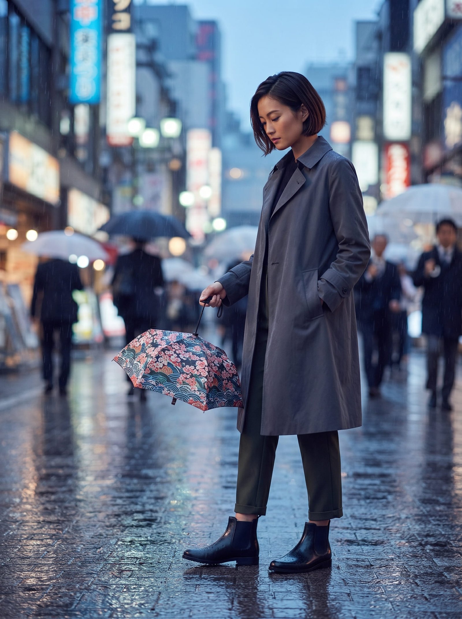 Printed Compact Umbrella